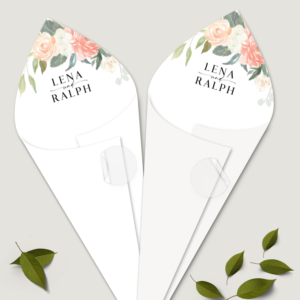 weddingstyle-sektempfang-spitzt-ten-blumenmeer-270mm-bl-ten-konfetti image 1