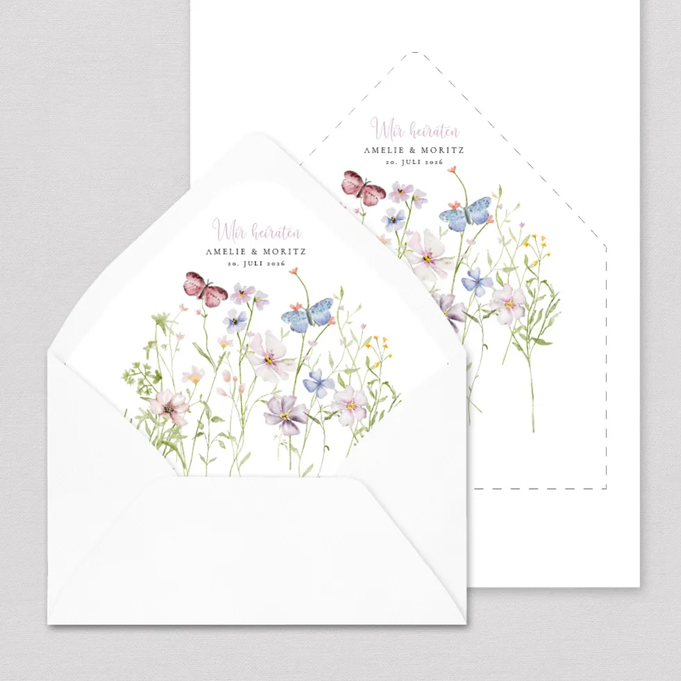 weddingstyle-hochzeitskarten-briefumschlag-inlay-blumenwiese-a4 image 2