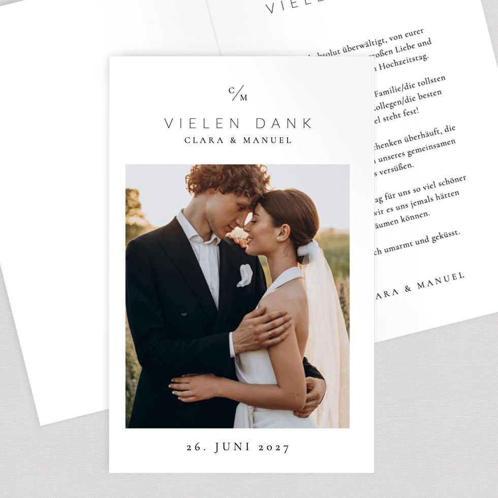 weddingstyle-hochzeitskarten-monogramm-dankeskarte-klappkarte image 1