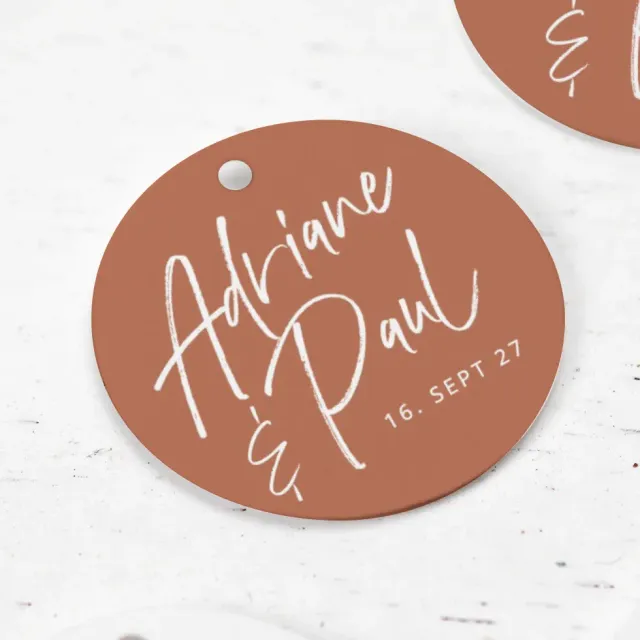 weddingstyle-geschenke-burnt-orange-anh-nger-personalisierbar image 1