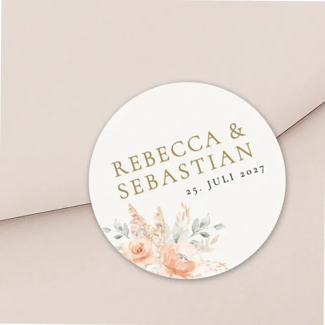 weddingstyle-hochzeitskarten-pampas-flowers-aufkleber-vorlage-2-in-1 image 1