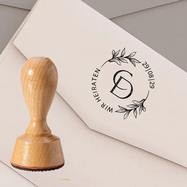 weddingstyle-hochzeitskarten-stempel-eukalyptus-initialen image 1
