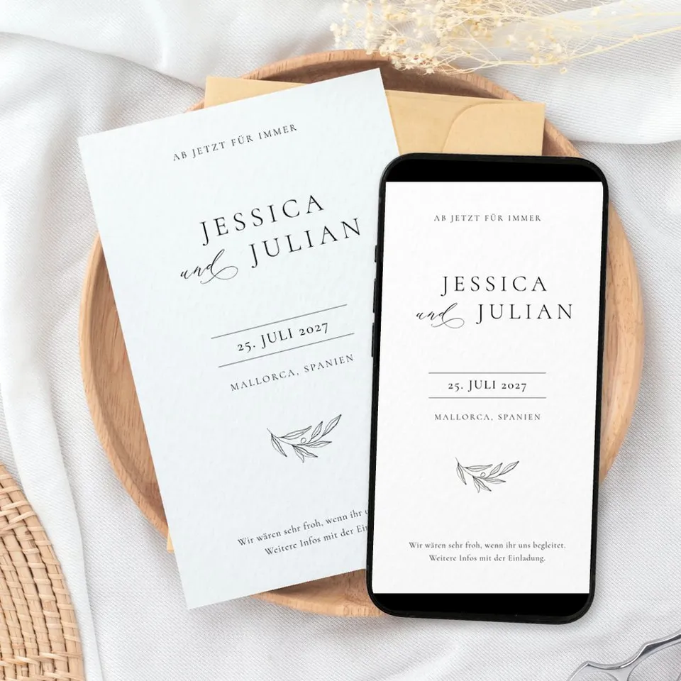 weddingstyle-elegant-fine-art-save-the-date-karte-personalisiert image 1