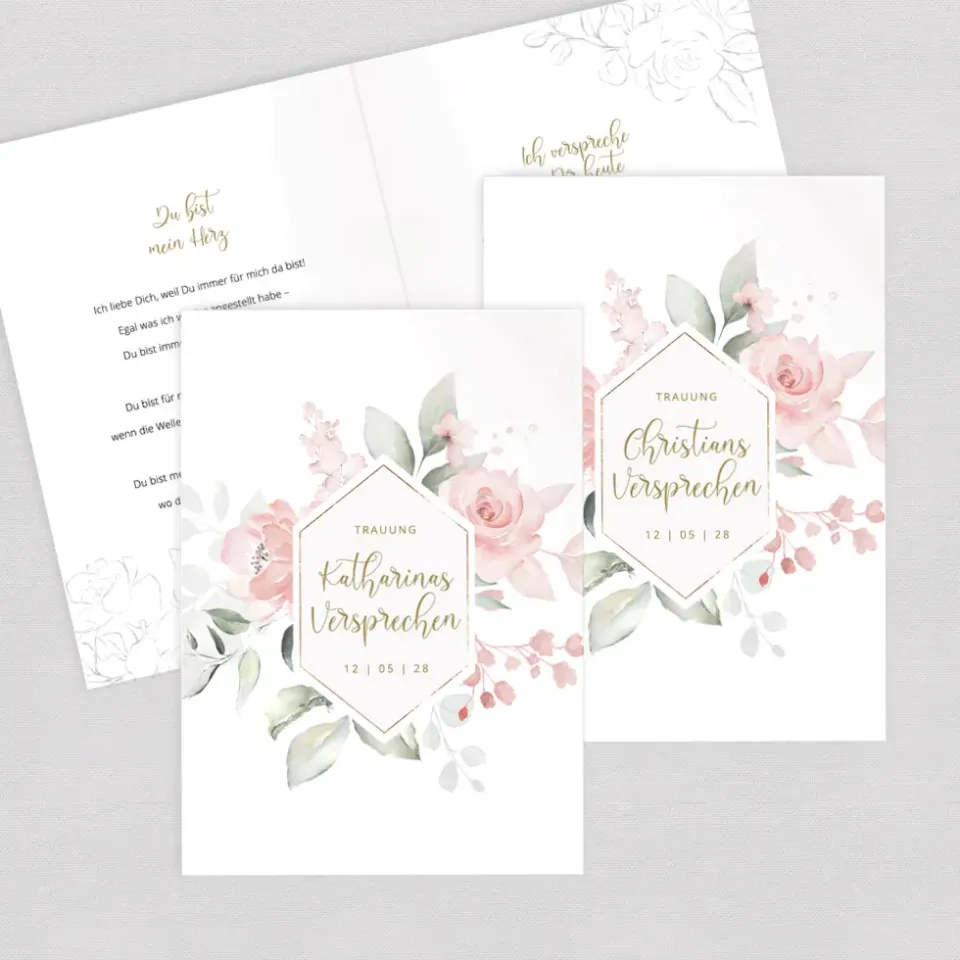 weddingstyle-trauung-true-romance-ehegel-bde-hefte-2er-set image 1