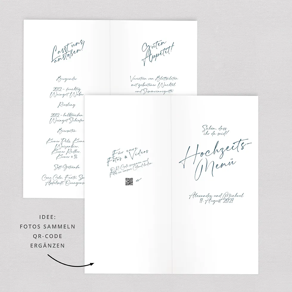 weddingstyle-handschrift-men-karte-klappkarte-getr-nkekarte image 2