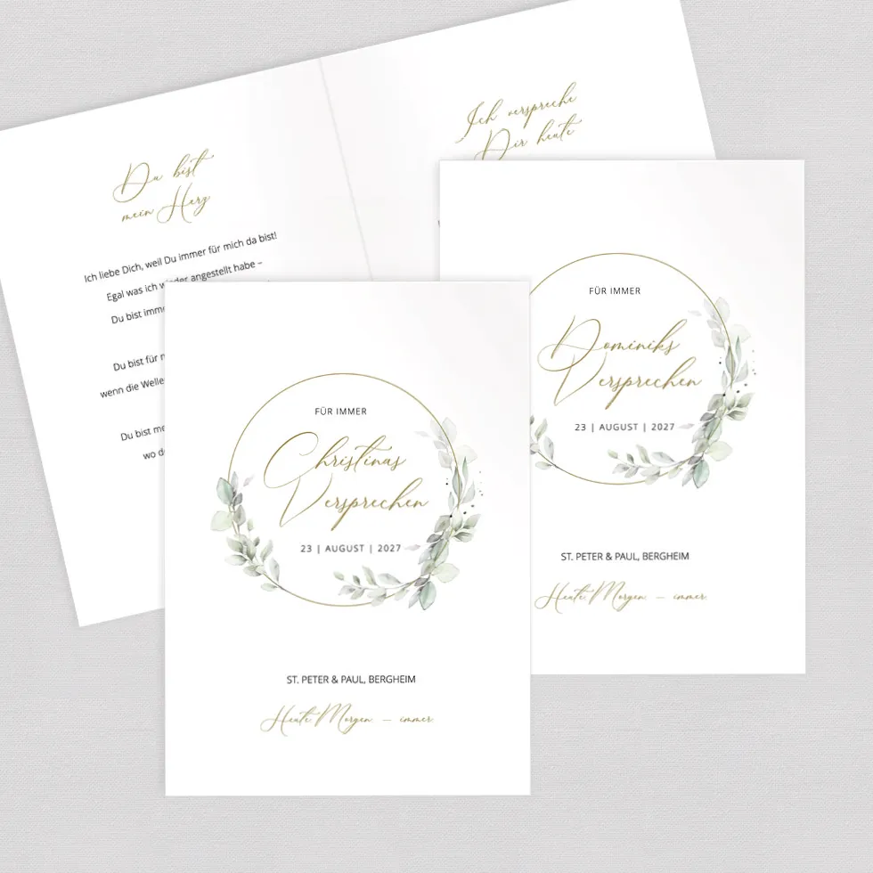 weddingstyle-trauung-ehegel-bde-buch-eukalyptus-kranz-2er-set image 1