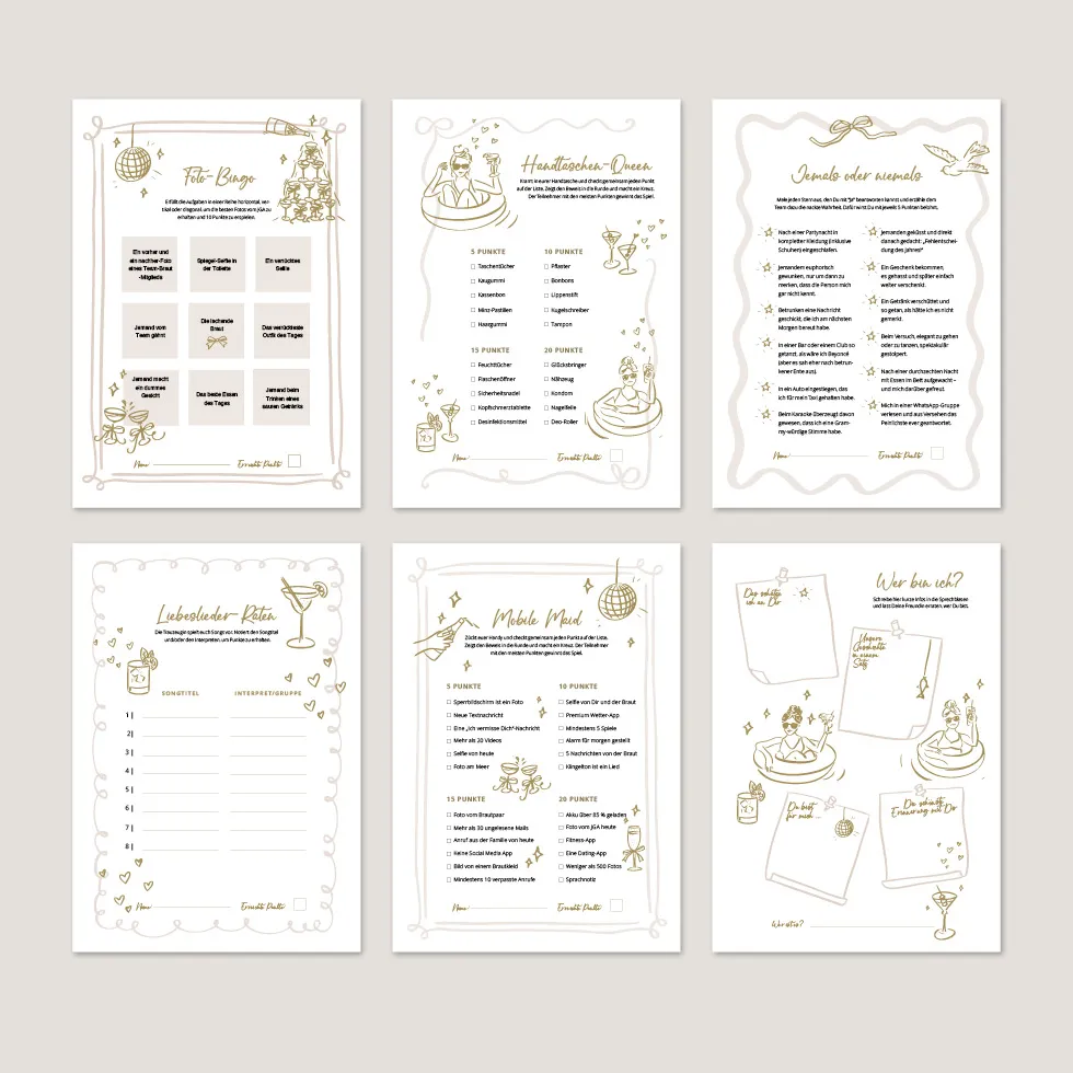 weddingstyle-jga-girls-day-spieleset-pdf-6-spiele image 3