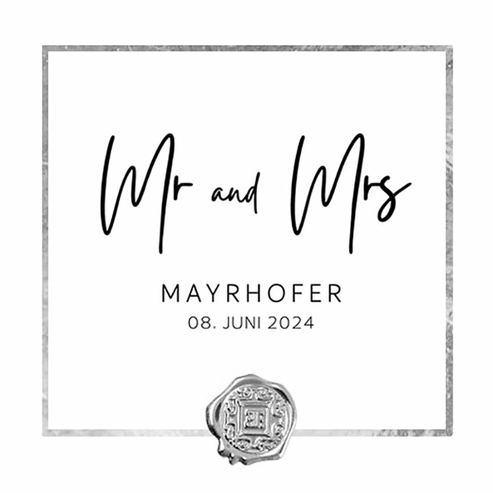 weddingstyle-mr-mrs-ewige-kerze-silber-personalisiert image 2