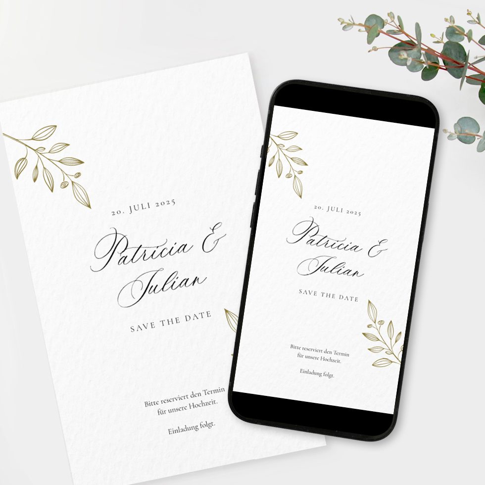 weddingstyle-golden-romance-digitales-save-the-date-f-r-whatsapp image 1