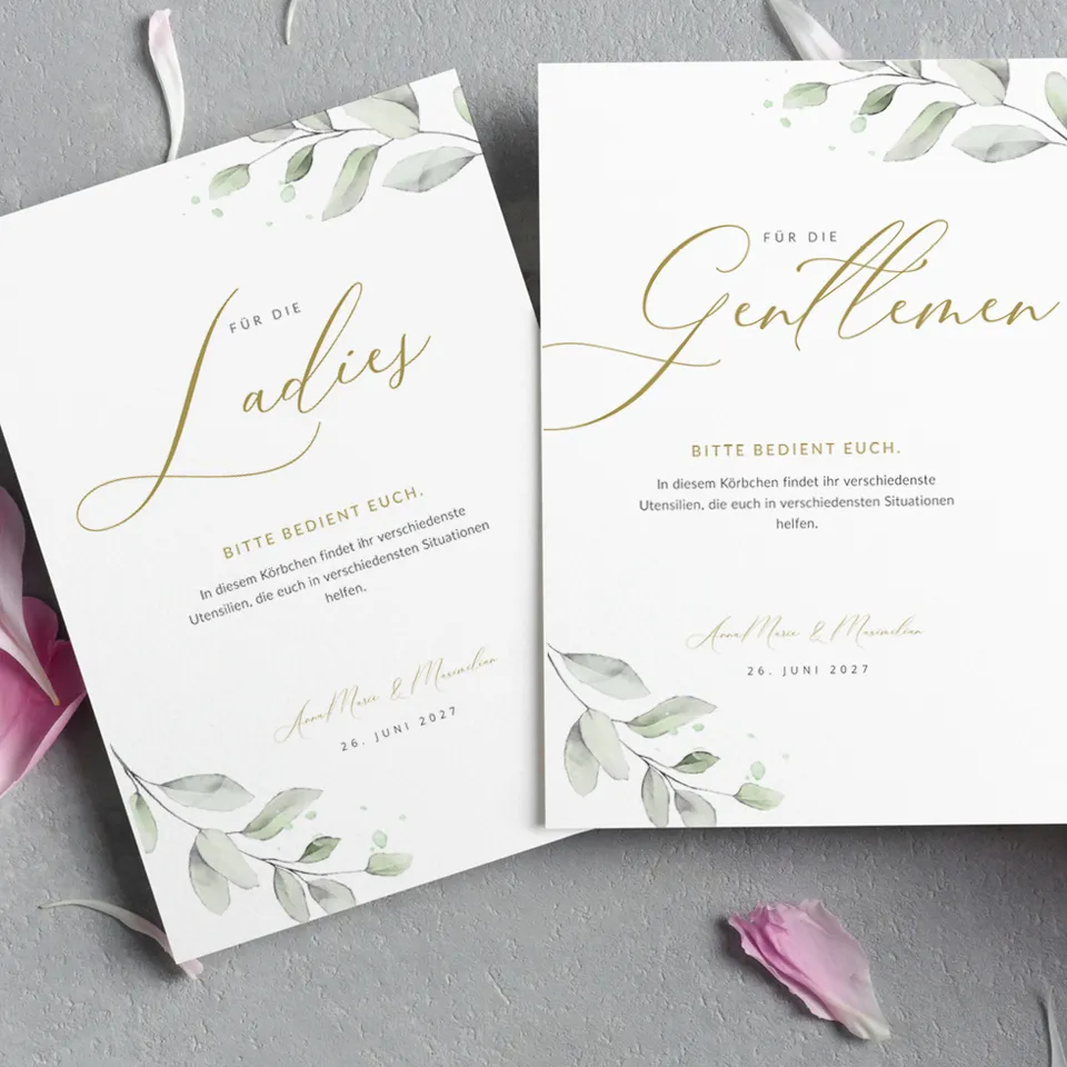 weddingstyle-feier-notfallk-rbchen-schild-eukalyptus-din-a4-download image 1