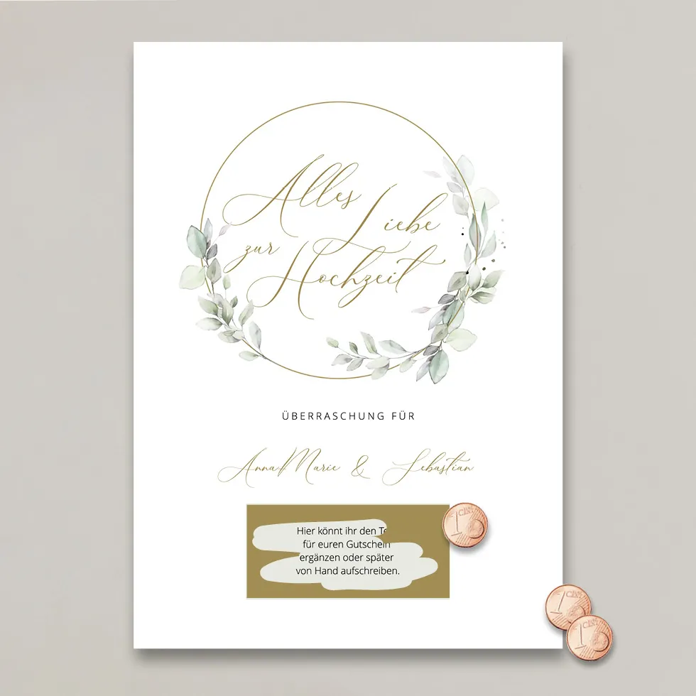 weddingstyle-geschenke-rubbellos-geschenkgutschein-eukalyptus-a4 image 1