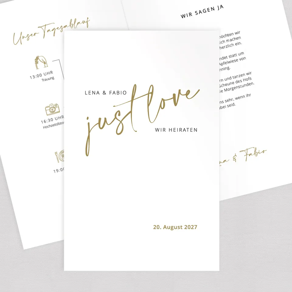 weddingstyle-boho-lettering-hochzeitseinladung-klappkarte image 1