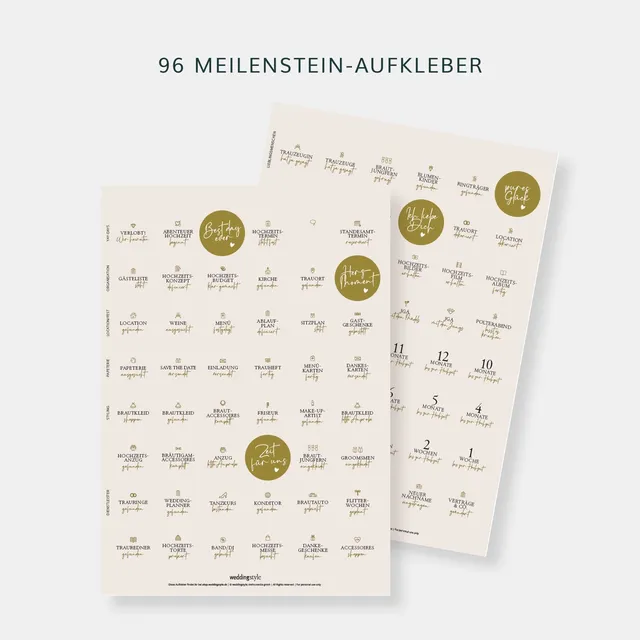 weddingstyle-hochzeitsplaner-aufkleber-96-sticker-kalender image 1