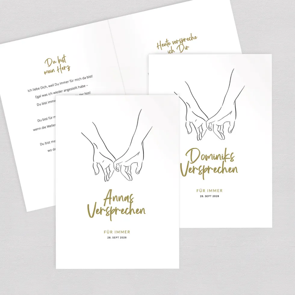 weddingstyle-trauung-ehegel-bde-buch-hand-in-hand-2er-set image 1