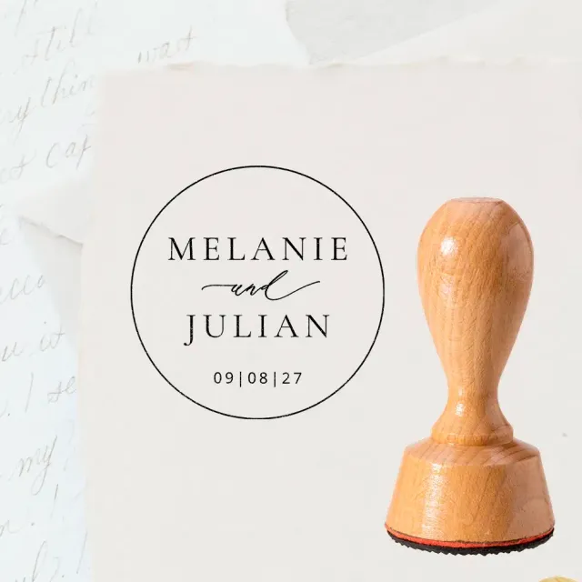 weddingstyle-hochzeitskarten-stempel-klassisch-rund-namen-datum image 1
