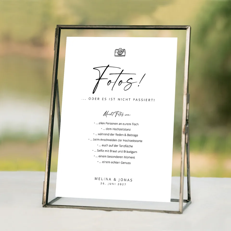 weddingstyle-feier-foto-aufgaben-schild-pure-fotopapier image 1