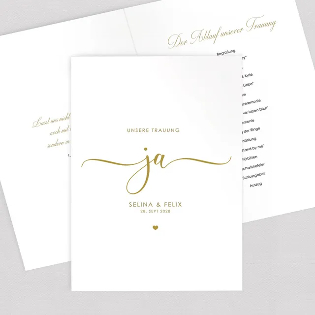 weddingstyle-trauung-ja-kirchenheft-umschlag-din-a5-trauheft image 1
