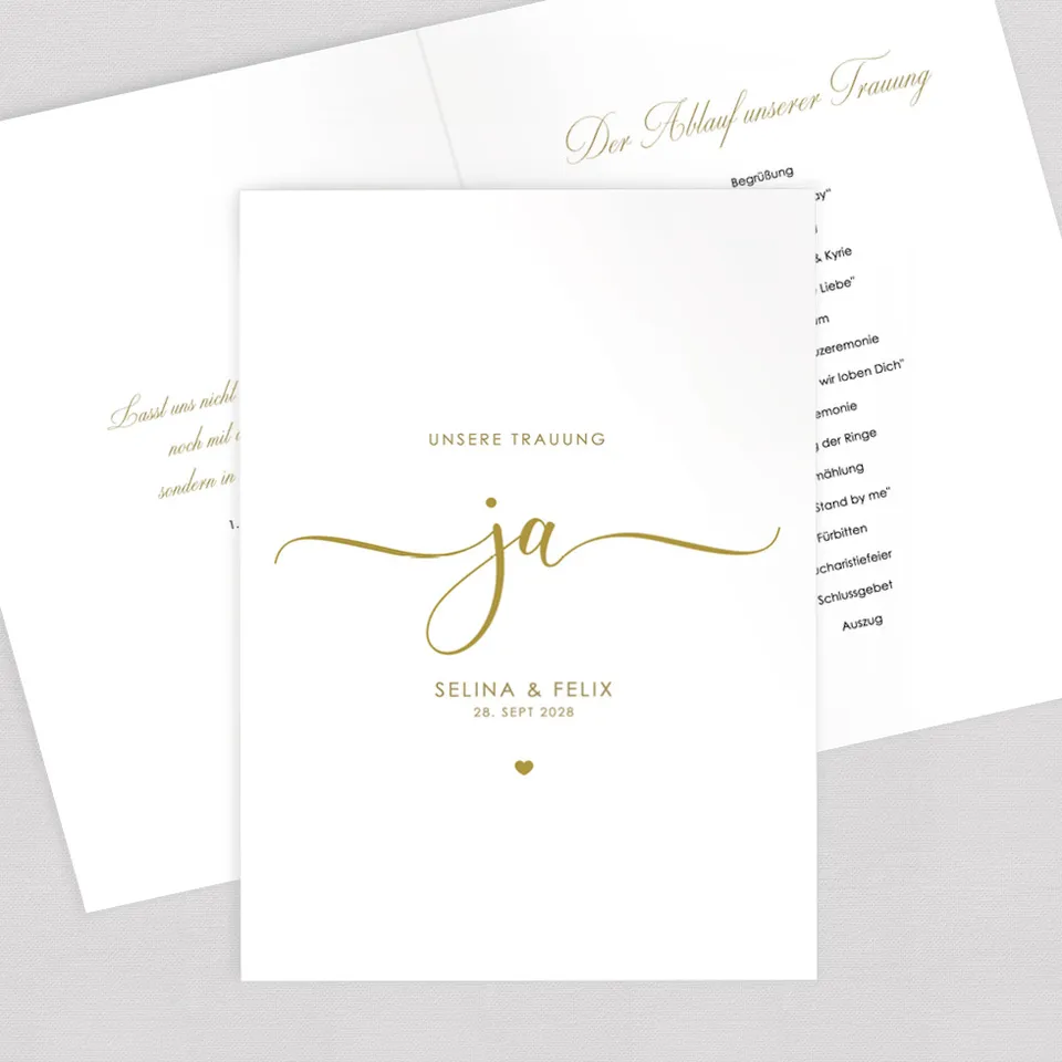 weddingstyle-trauung-ja-kirchenheft-umschlag-din-a5-trauheft image 1