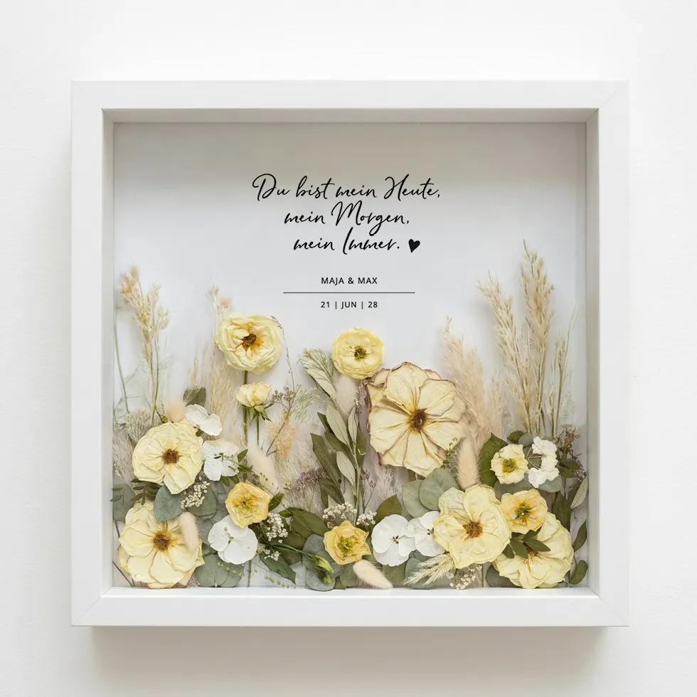 weddingstyle-geschenke-brautstrau-3-d-bilderrahmen-personalisiert image 1