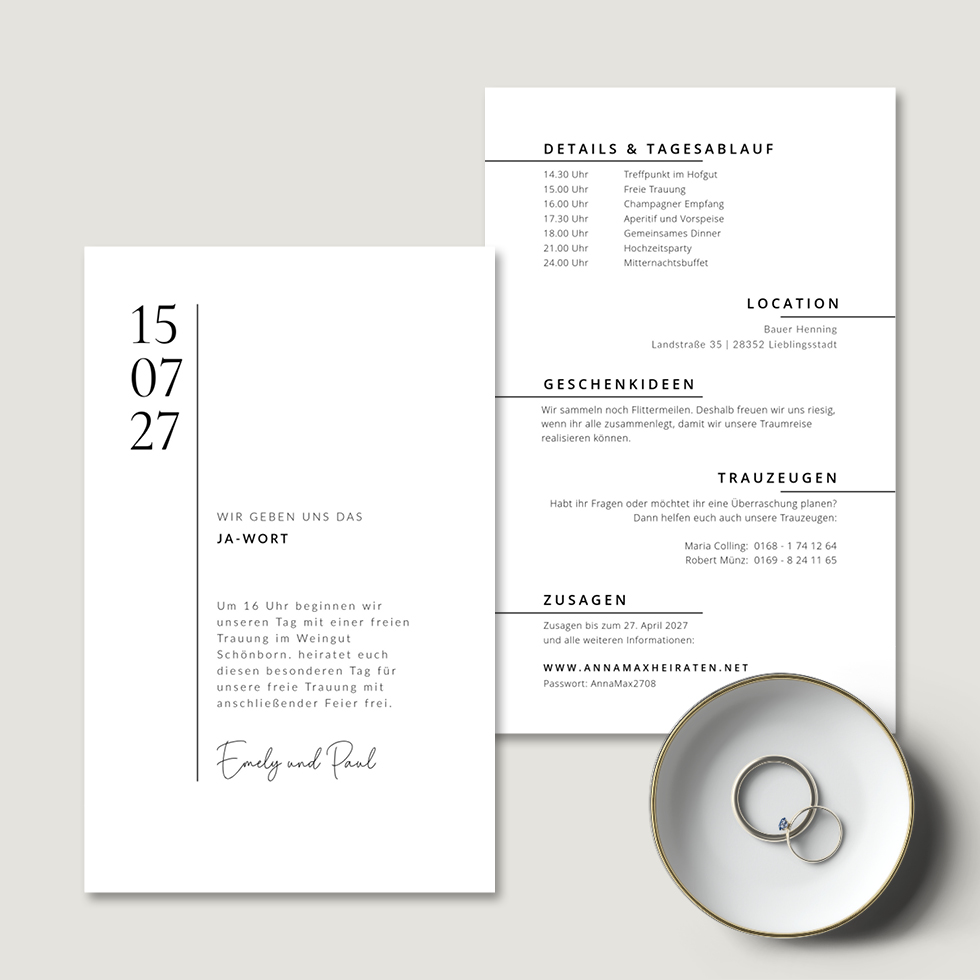 weddingstyle-let-s-be-married-hochzeitseinladung-b6-mit-qr-code image 2