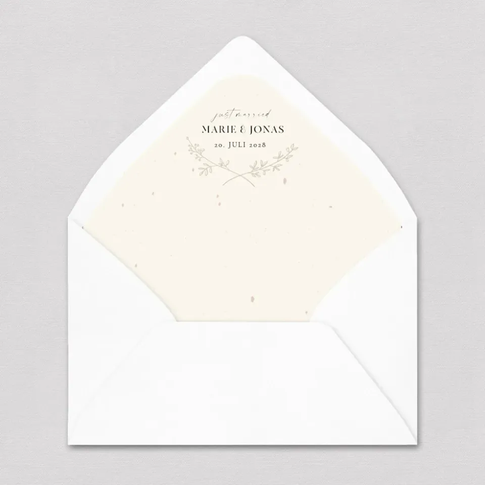 weddingstyle-vintage-vibes-briefumschlag-inlay-hochzeitskarte-a4 image 1
