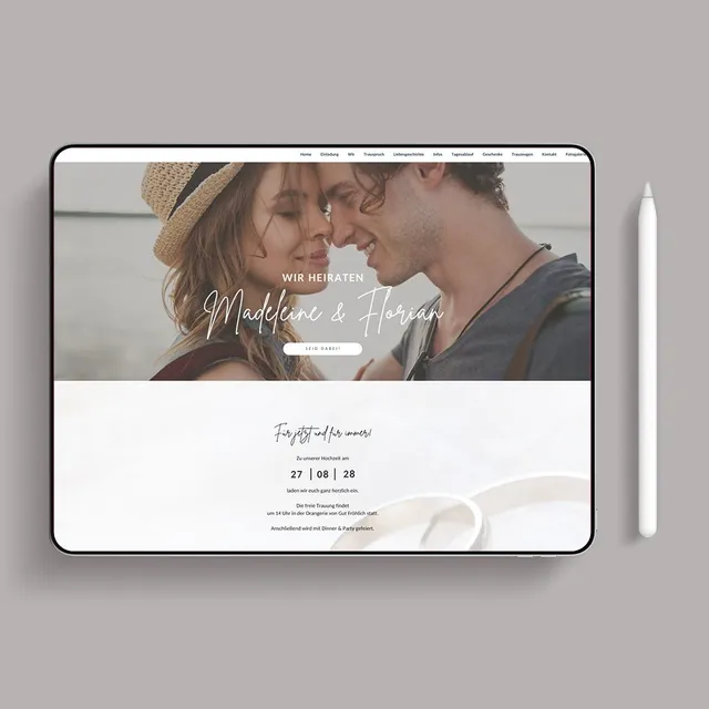 weddingstyle-romance-hochzeitswebseite-vorlage-canva image 1