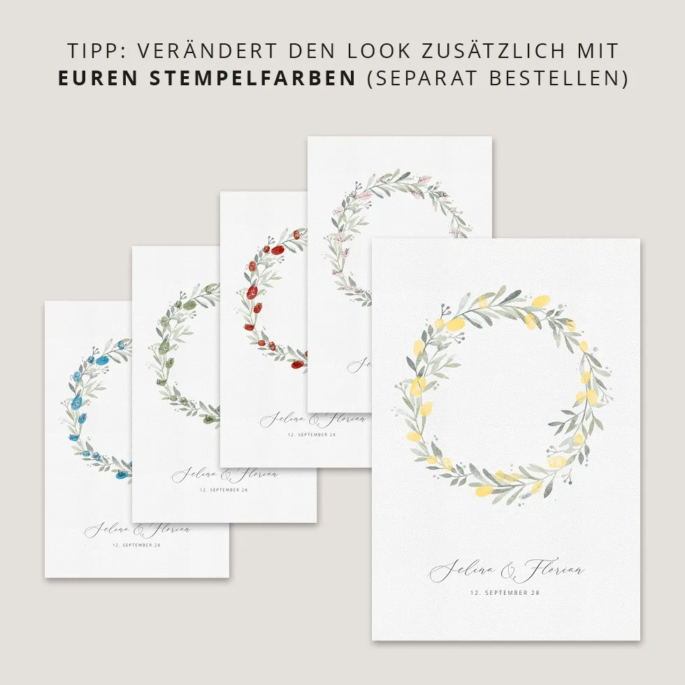 weddingstyle-feier-fingerabdruck-bild-kranz-g-stebuch-personalisiert image 2