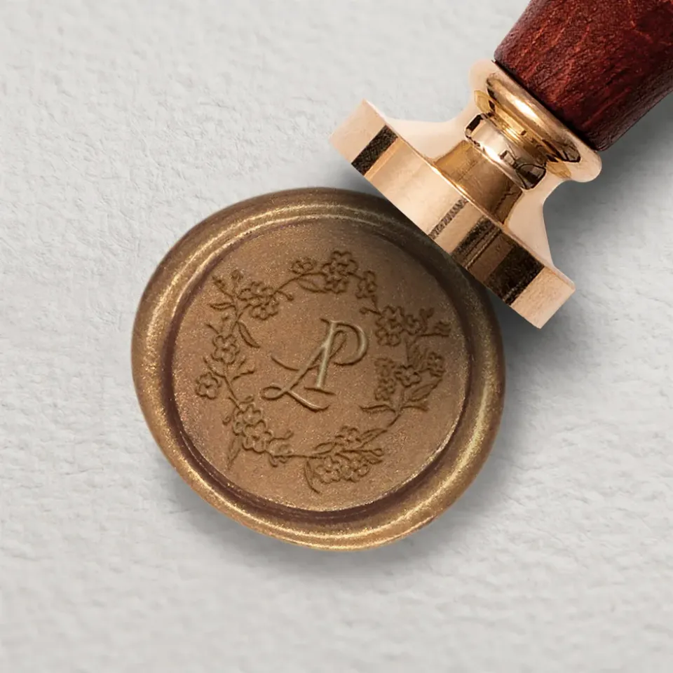 weddingstyle-hochzeitskarten-siegelstempel-wildrosenranke-25mm image 1