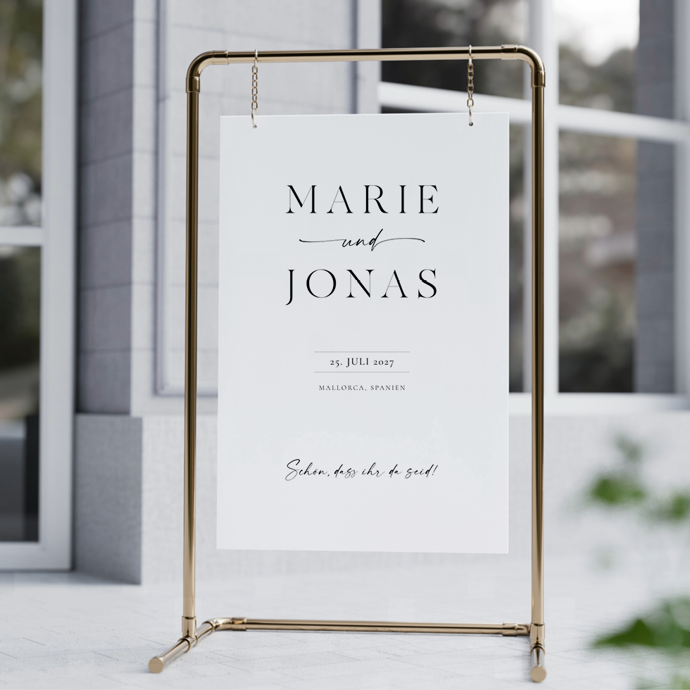 weddingstyle-trauung-willkommensschild-marie-jonas-poster image 1