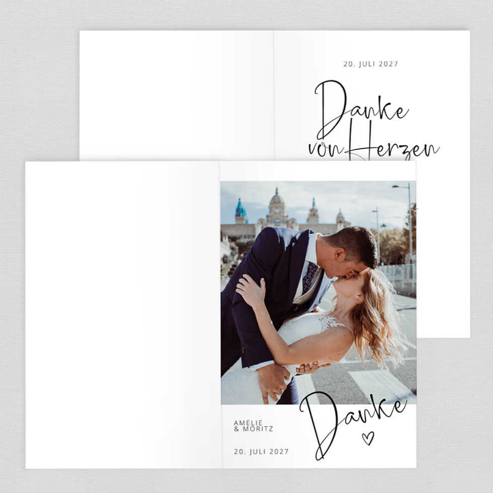 weddingstyle-hochzeitskarten-dankeskarte-polaroid-look-klappkarte image 2