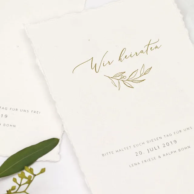 weddingstyle-hochzeitskarten-stempel-wir-heiraten-kalligraphie image 1