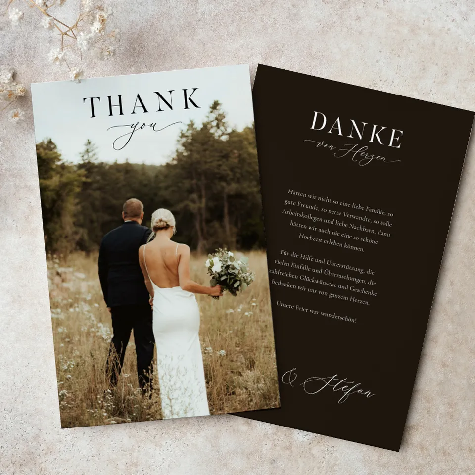 weddingstyle-hochzeitskarten-dankeskarte-boho-modern-danksagung image 1