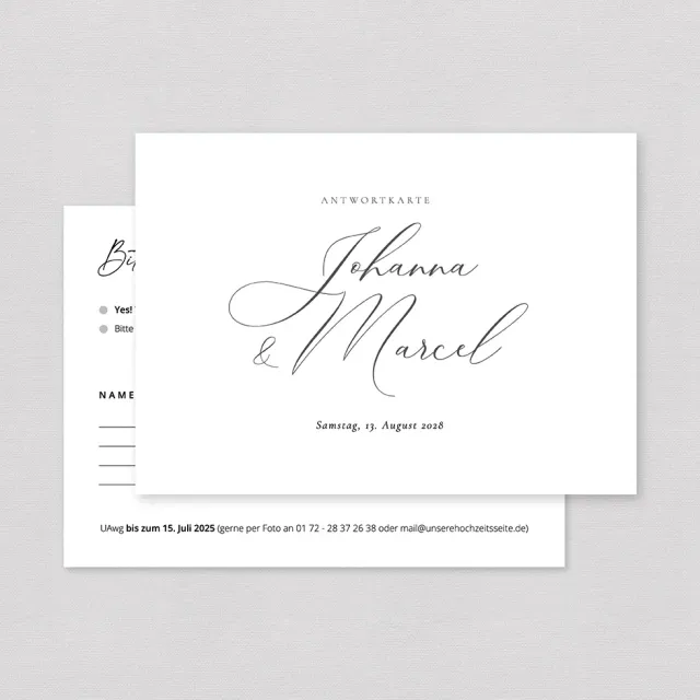 weddingstyle-kalligraphie-antwortkarte-personalisiert-r-ckantwort image 1