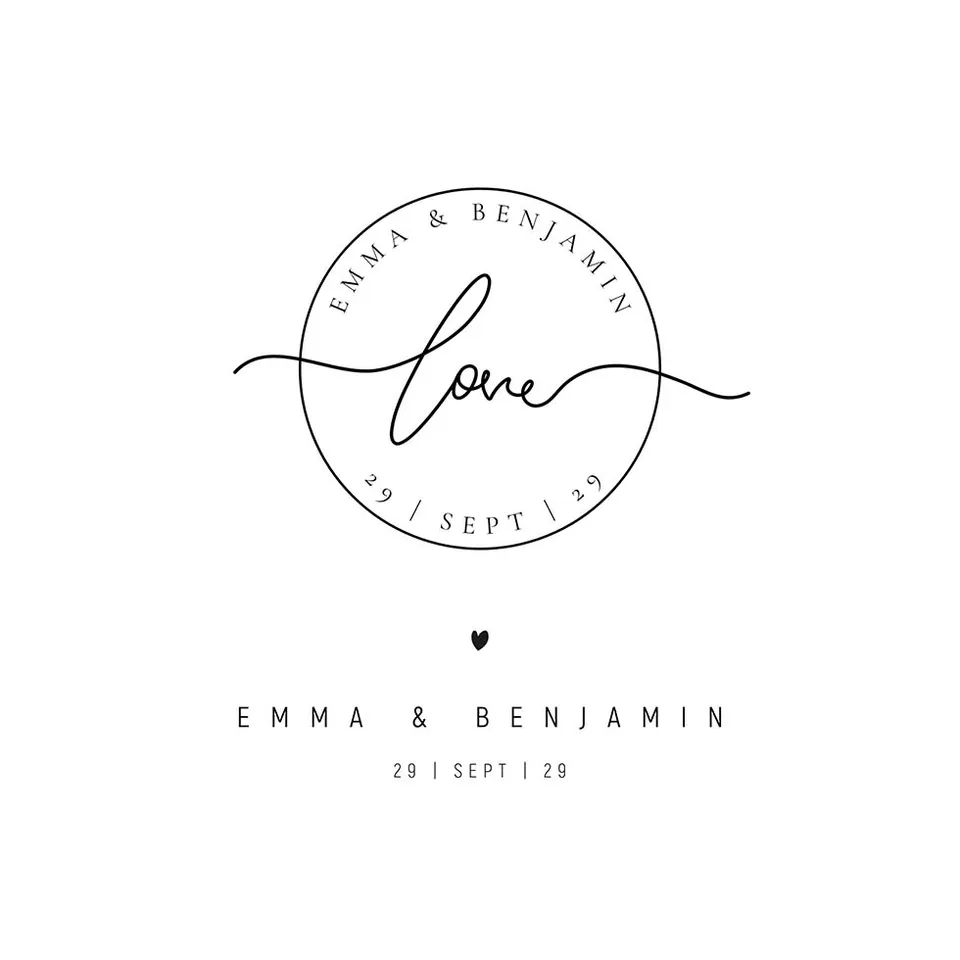 weddingstyle-hochzeitskarten-emma-benjamin-hochzeitslogo-download image 1
