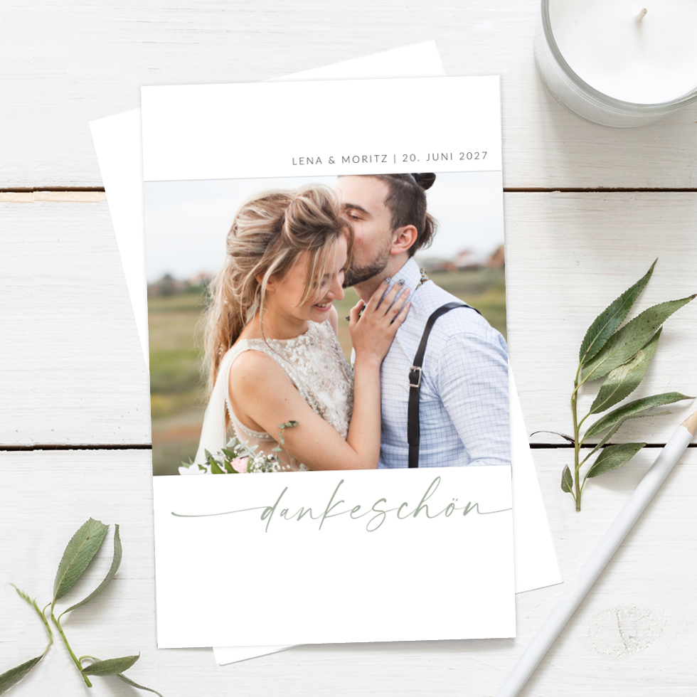 weddingstyle-handschrift-dankeskarte-personalisiert-foto-b6 image 1
