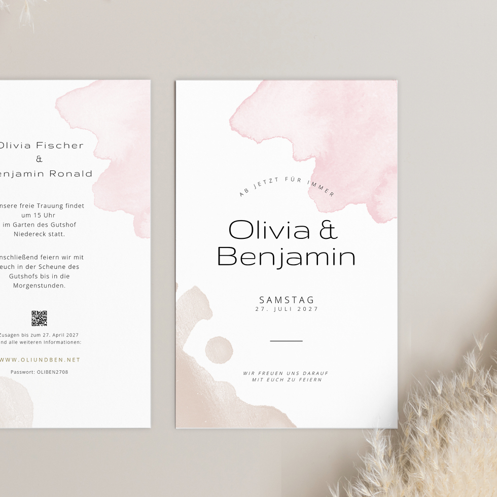 weddingstyle-hochzeitskarten-vorlage-fluid-einladungskarte-b6-modern image 1
