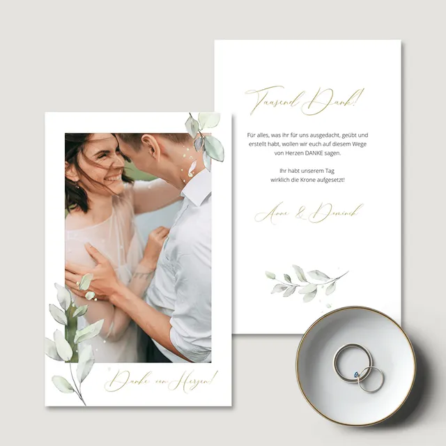 weddingstyle-hochzeitskarten-eukalyptus-dankeskarte-gr-n image 1