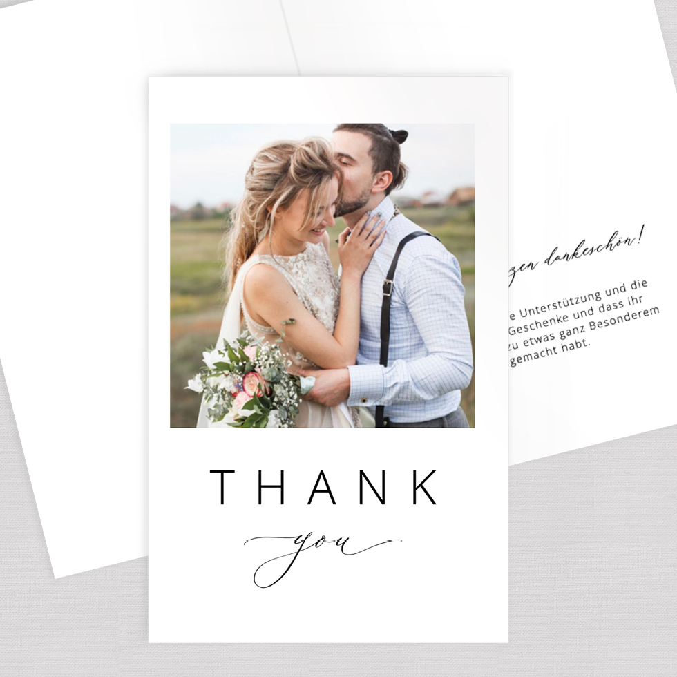 weddingstyle-hochzeitskarten-polaroid-dankeskarte-klappkarte image 1