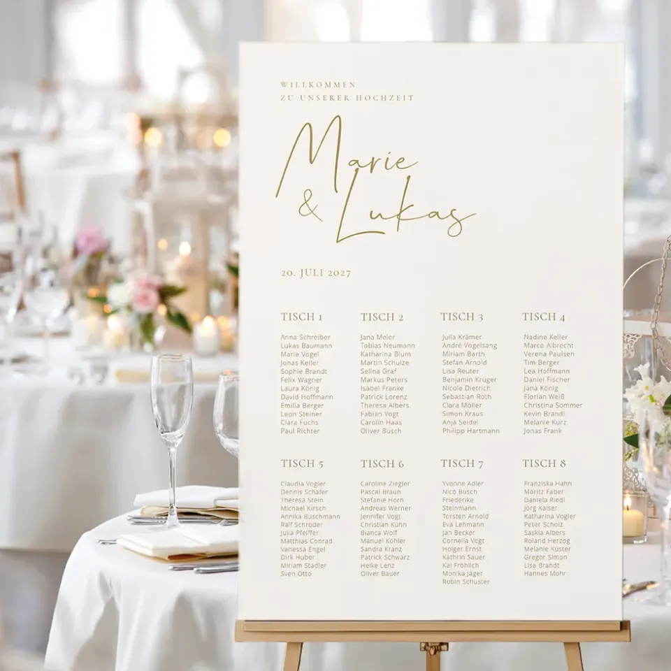 weddingstyle-handschrift-modern-sitzplan-vorlage-poster image 1