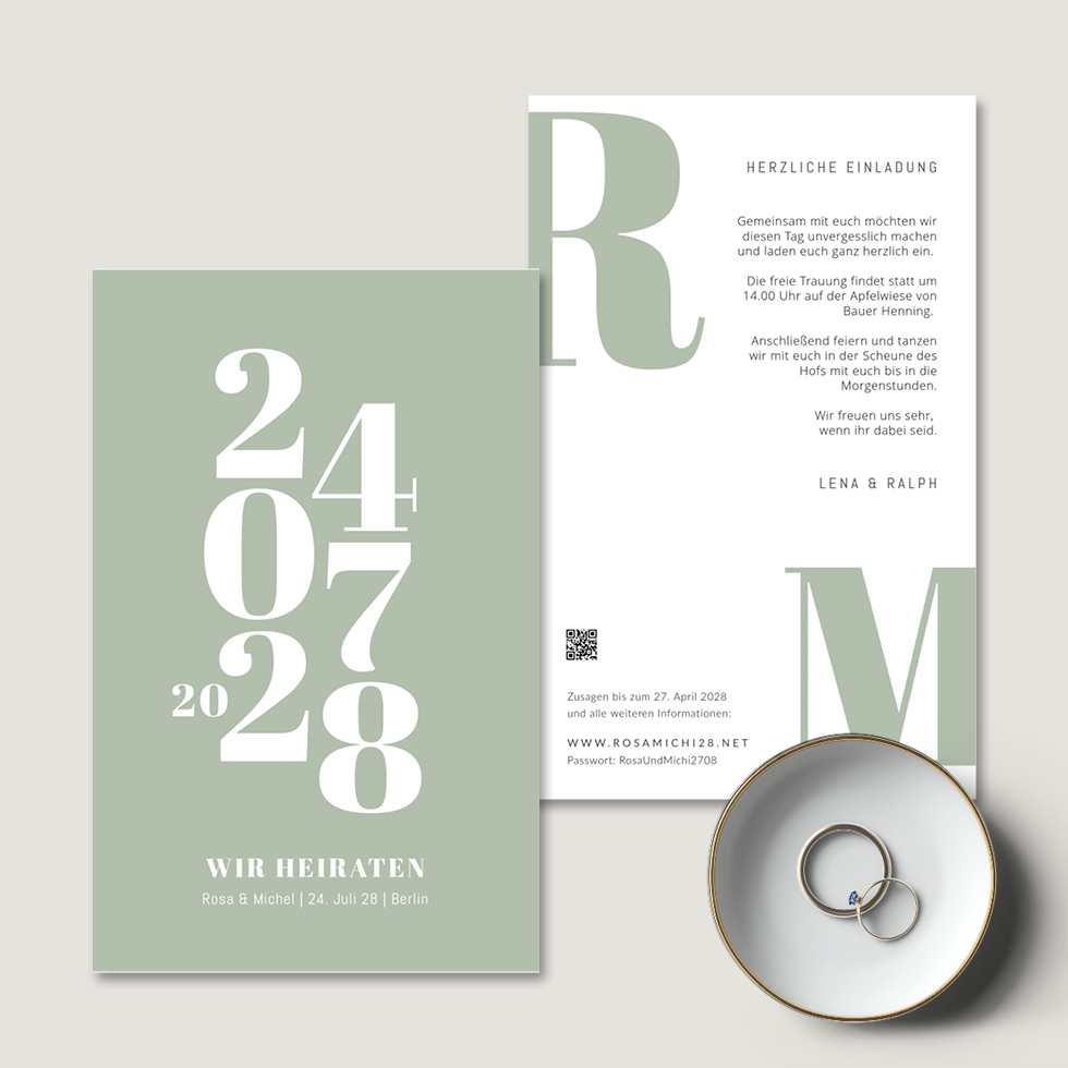 weddingstyle-hochzeitskarten-datum-hochzeitseinladung-karte-b6 image 2