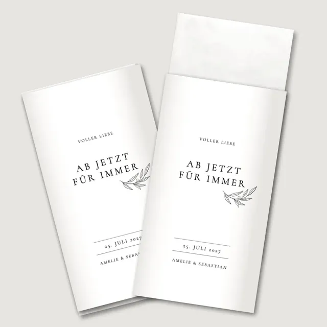 weddingstyle-trauung-just-love-freudentr-nen-banderole-gedruckt image 1