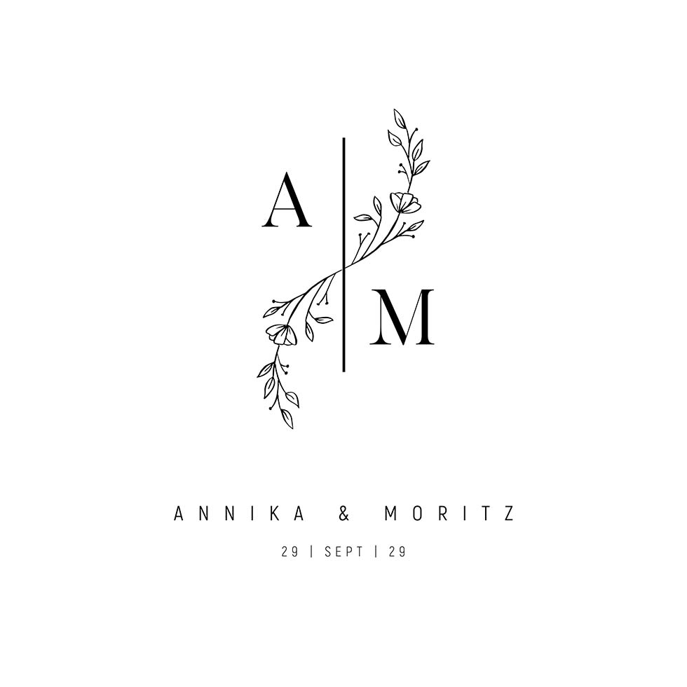 weddingstyle-annika-moritz-hochzeitslogo-download-transparent image 1