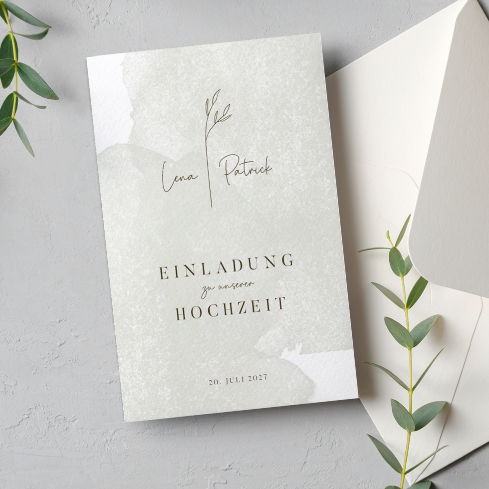 weddingstyle-hochzeitskarten-pistazienliebe-hochzeitseinladung-b6-ab-25-stk image 1