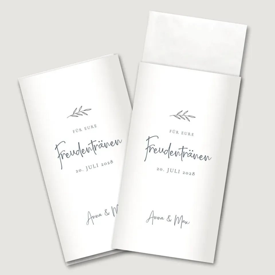 weddingstyle-olive-freudentr-nen-banderolen-gedruckt image 1