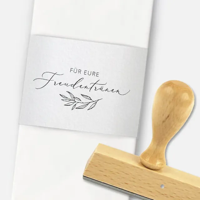 weddingstyle-trauung-f-r-eure-freudentr-nen-stempel-kalligraphie-holz-30-50mm image 1