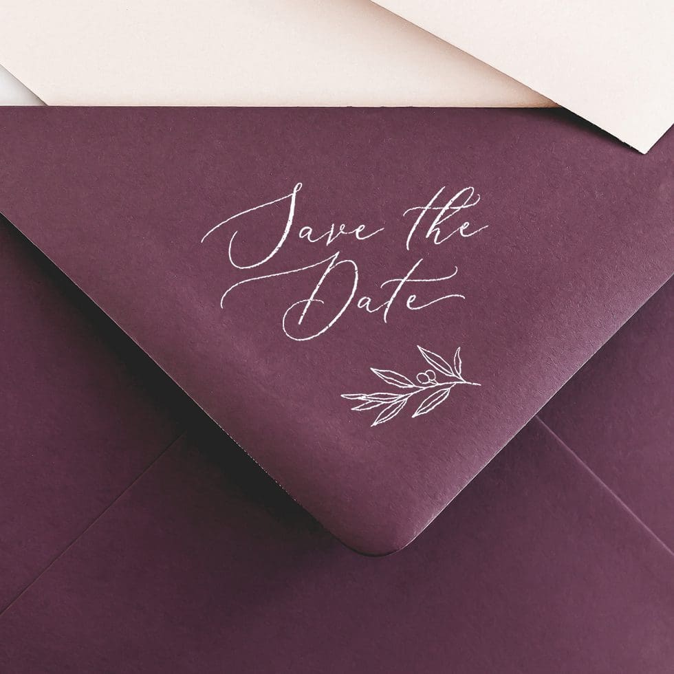 weddingstyle-hochzeitskarten-stempel-save-the-date-kalligraphie image 1