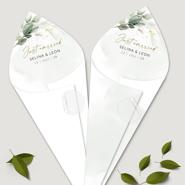 weddingstyle-sektempfang-spitzt-ten-eukalyptus-gold-gedruckt-170g image 1