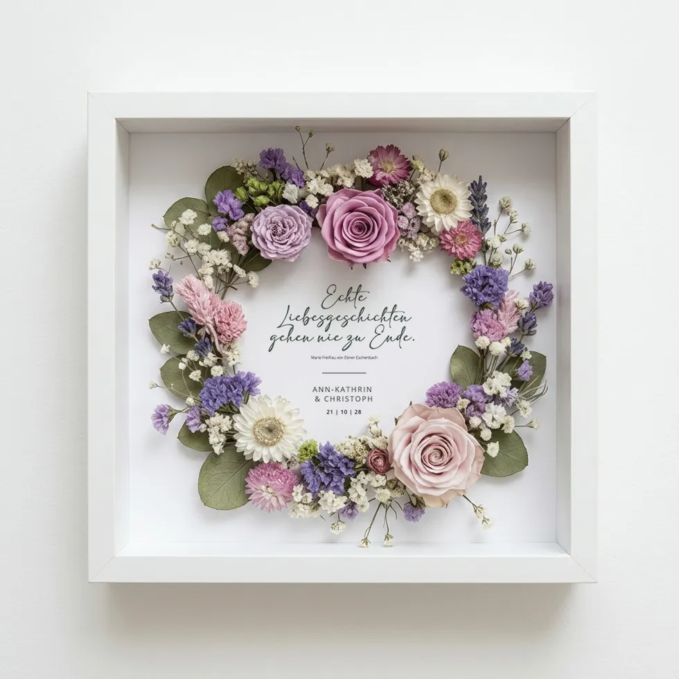 weddingstyle-geschenke-brautstrau-3-d-bilderrahmen-personalisiert image 2