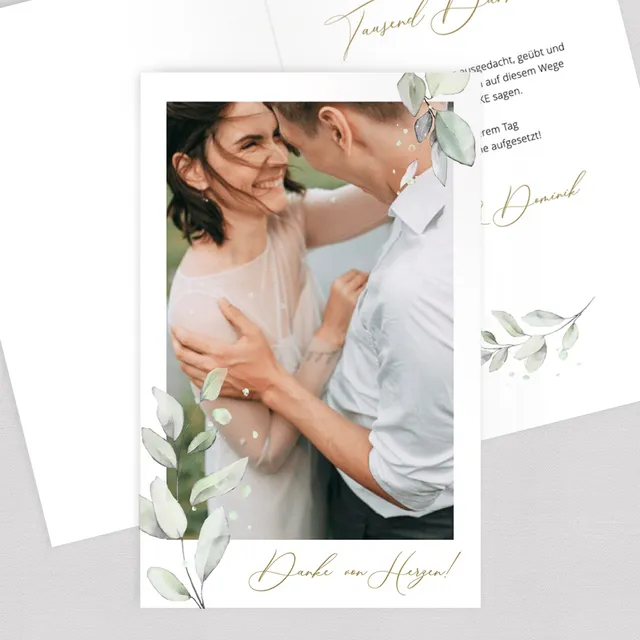 weddingstyle-eukalyptus-dankeskarte-klappkarte-b6-gr-n image 1