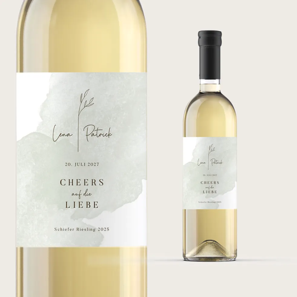 weddingstyle-feier-cheers-auf-die-liebe-flaschenetiketten image 1